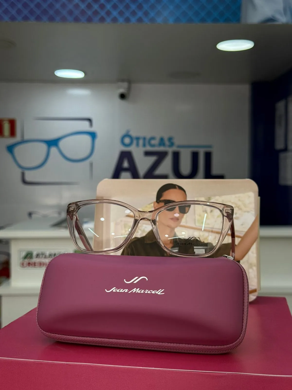 Armação Ótica Azul