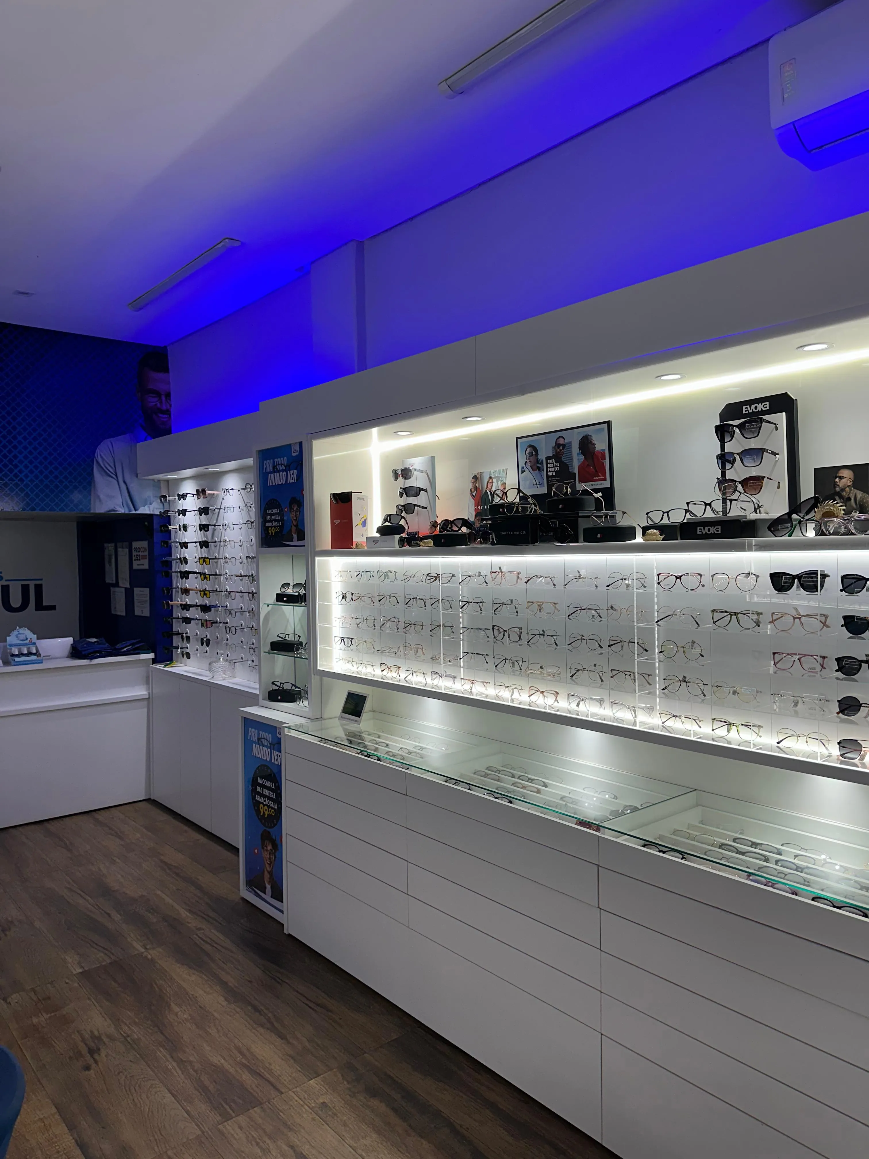 Showroom Ótica Azul