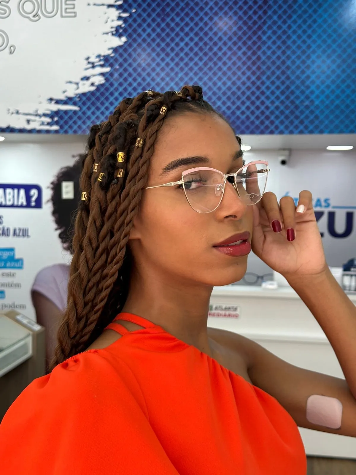 Modelo Ótica Azul